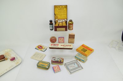 Lot 11 - Six bottles of Pep-O-Lac indigestion tablets...