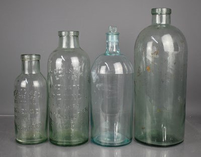 Lot 28 - Two large Robert Gibson & Sons medical lozenge...