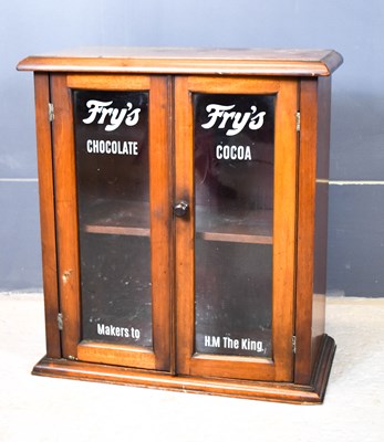 Lot 60 - An Edwardian display cabinet, the mahogany...