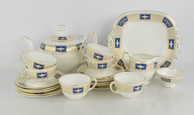 Lot 267 - A Coalport part tea-service in the Palladian...