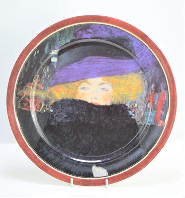 Lot 273 - A Goebel Gustav Klimt "Frau mit Hut" limited...