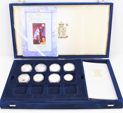 Lot 34 - A group of Royal Mint "Golden Wedding...