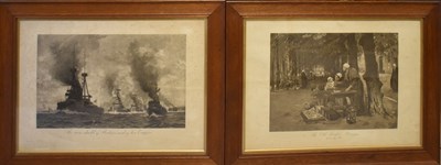 Lot 403 - A pair of 19th century prints; The Sure Shield...