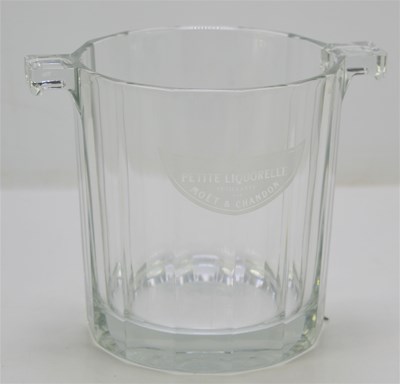 Lot 26 - A Moet and Chandon Petite Liquorelle glass ice...