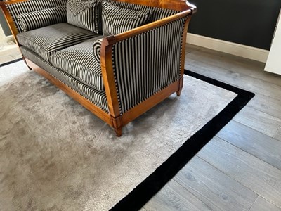Lot 80 - A large rug by Stephanie Bouquet, mink with...