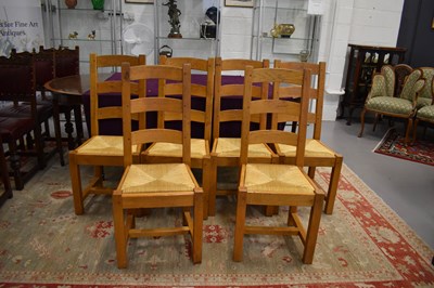 Lot 248 - A beech dining table / trestle table, 90cms...
