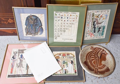 Lot 83 - A group of Chinese prints in a folio, together...