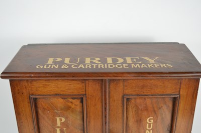 Lot 125 - A Victorian mahogany wall cabinet with later...