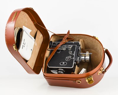 Lot 202A - A Bolex Cine camera, H16, with original case...