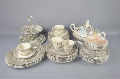 Lot 78 - A part harlequin dinner service comprising...