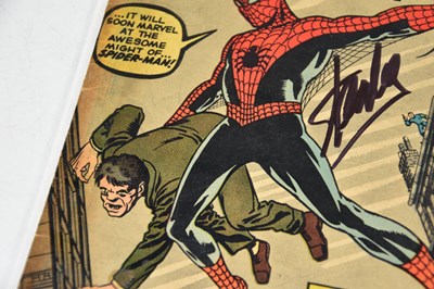 Lot 268 - Amazing Fantasy No.15 published by Marvel...