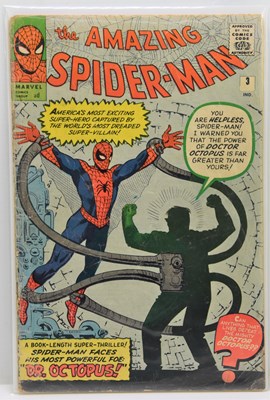 Lot 265 - Marvel Comics: The Amazing Spiderman No3 / #3,...