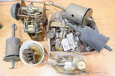 Lot 97 - A group of clock and watchmaking items,...