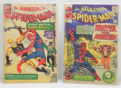 Lot 239 - Marvel Comics: The Amazing Spiderman issues...