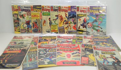 Lot 251 - Marvel Comics: The Amazing Spiderman issues 18...