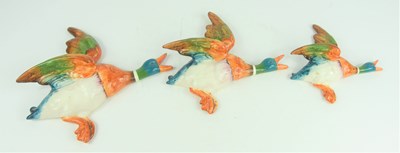 Lot 290 - A Set of Three Beswick Flying Duck Wall...