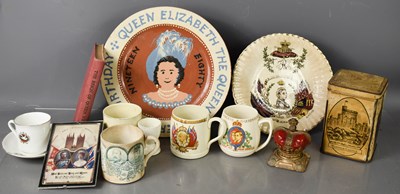Lot 294 - A selection of Royal Commemorative ware, to...