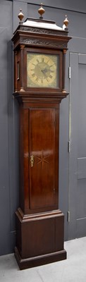 Lot 70 - A 18th century West Country oak longcase clock...