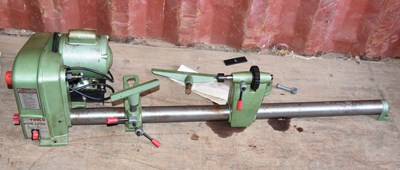 Lot 449 - A Nu-Tools 12inch wood lathe, model number...