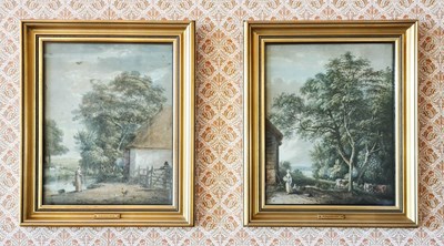 Lot 452 - Paul SANDBY, R.A. (British, 1731-1809): A pair...
