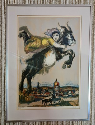 Lot 438 - Walter Spitzer (born 1927): A lithograph in...