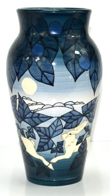 Lot 541 - A Dennis China Works pottery vase by Sally...