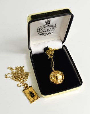 Lot 66 - A Boucheron 18ct gold Concord pendant, with...