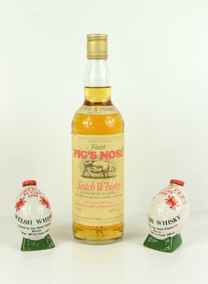 Lot 94 - A bottle of the Finest Pig's Nose Scotch...