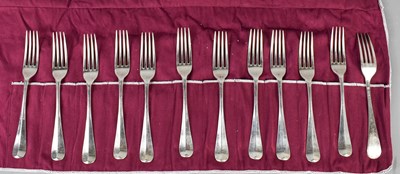 Lot 309 - A set of twelve Victorian silver forks in the...