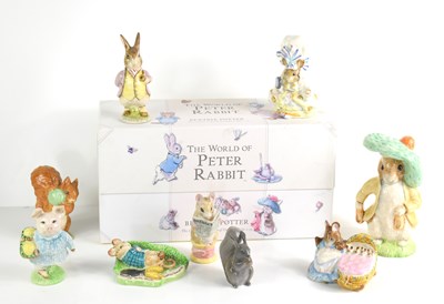 Lot 77 - A group of Royal Albert and Beswick Peter...