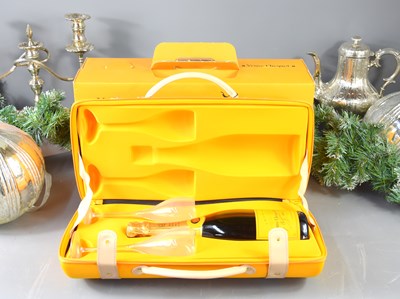 Lot 108 - A Veuve Clicquot Champagne picnic set,...