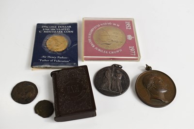 Lot 34 - A 1958 French Exposition Universelle medal, an...