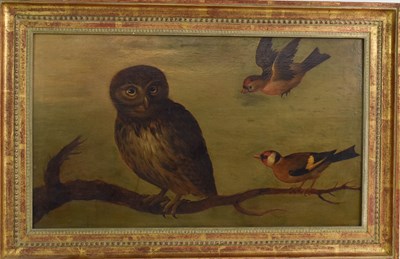 Lot 448 - Early 19th century Dutch school, oil on board...
