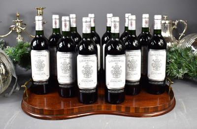 Lot 47 - Twelve bottles of Chateau La Fleur de Gay red...