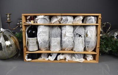 Lot 79 - A case of twelve bottles of Chateau Cheval...