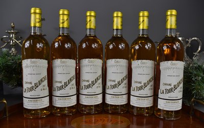 Lot 24 - Six bottles of Chateau la Tour Blanche,...