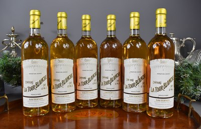 Lot 67 - Six bottles of Chateau La Tour Blanche,...