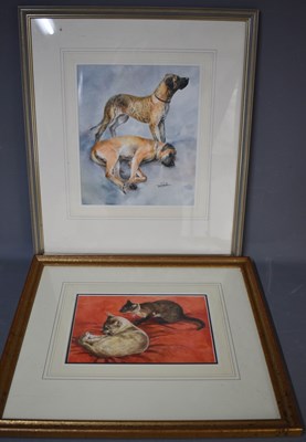 Lot 479 - Trevor Parkin (20th century): two signed...