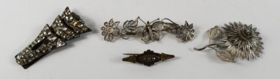 Lot 34 - A French Art Deco Roger Scemama paste buckle,...
